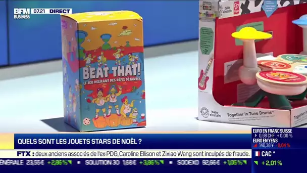 Le père Noël est en plateau avec la liste des jouets stars de ce Noël 2022