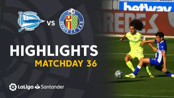 Highlights Deportivo Alavés vs Getafe CF (0-0)
