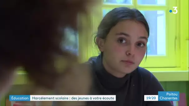 Poitiers : des élèves ambassadeurs pour lutter contre le harcèlement scolaire