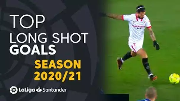 TOP 10 GOLES DE LARGA DISTANCIA LaLiga Santander 2020/2021