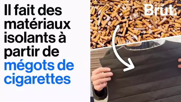 Ils transforment des mégots de cigarettes en matériaux isolants