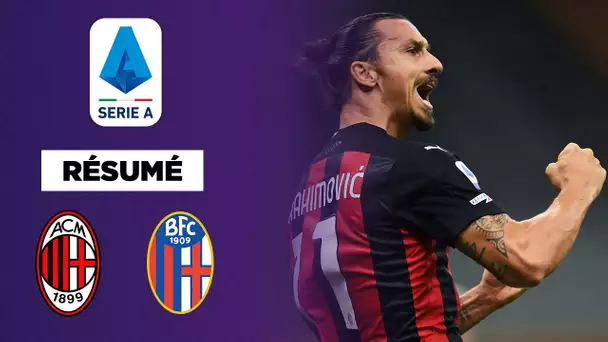 Résumé - Serie A : Ibrahimovic guide l'AC Milan contre Bologne