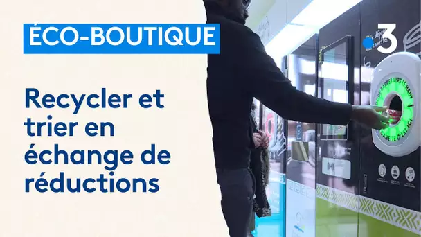 Une éco-boutique pour recycler et trier les déchets contre des remises et des services