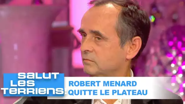 Robert Ménard quitte le plateau de "Salut Les Terriens !"