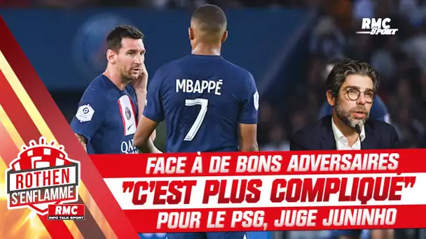 PSG : "C'est compliqué face à un adversaire avec un niveau élevé" juge Juninho