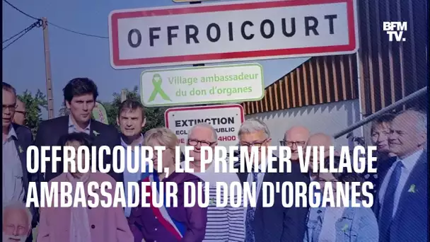 Offroicourt, le premier village français ambassadeur du don d'organes