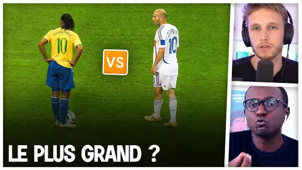 Zidane 🆚 Ronaldinho : qui est le plus grand ? (avec @Les OUTSIDERZ )