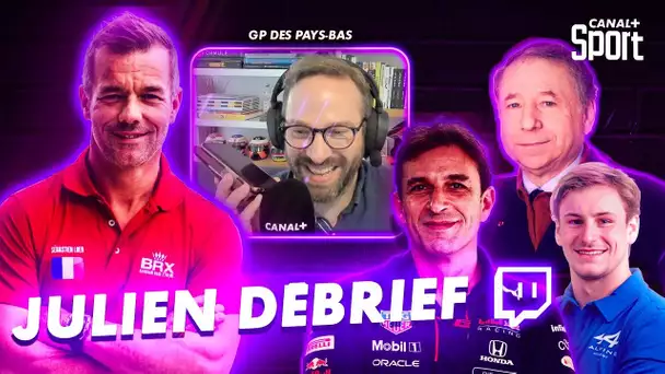 #JulienDébrief le GP des Pays-Bas, avec Jean Todt et Sébastien Loeb