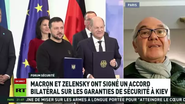Zelensky signe un accord de coopération avec Paris