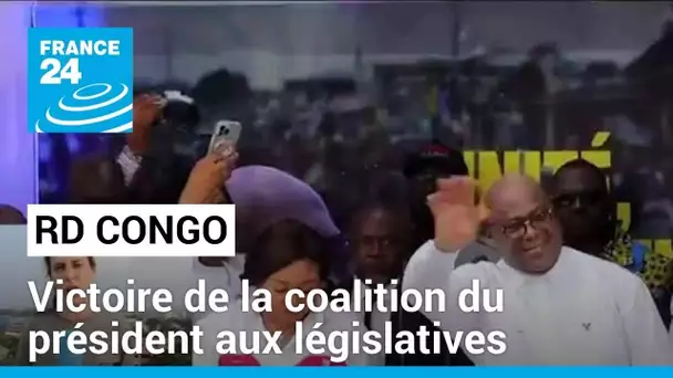 Législatives en RD Congo : victoire de la coalition du président Felix Tshisekedi • FRANCE 24