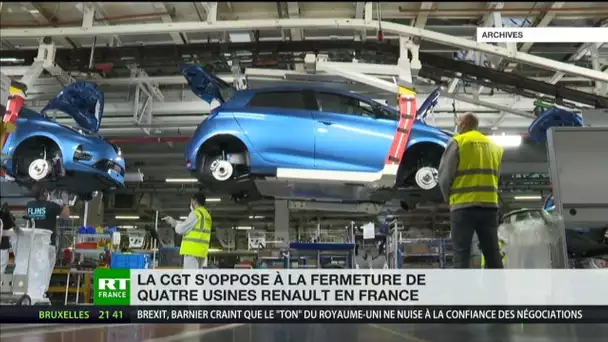 Renault pourrait annoncer des fermetures et un plan d'économie de 2 milliards d'euros