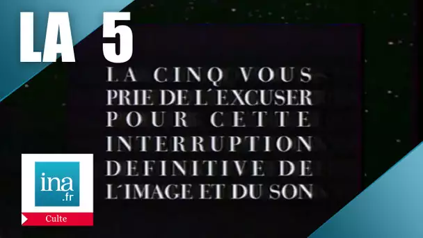 Culte : les derniers instants de La Cinq | Archive INA