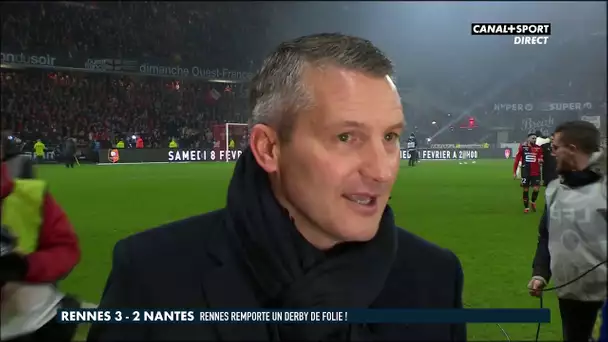 La réaction d'Olivier Létang après Rennes/Nantes - Ligue 1 Conforama