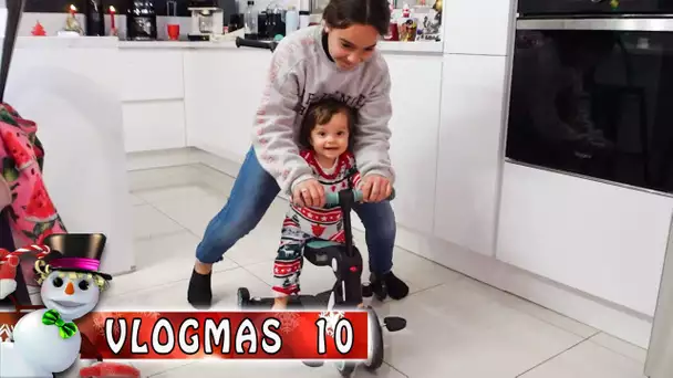 VLOGMAS 10 : COURSE POURSUITE EN TROTINETTE !