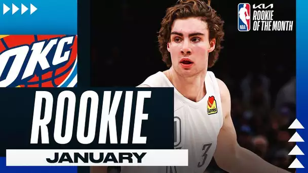Josh Giddey Wins Western Conference Kia Rookie Of The Month 🌩