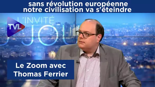 'Sans révolution européenne, notre civilisation va s&#039;éteindre' - Le Zoom avec Thomas Ferrier
