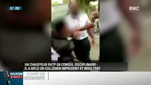 'Le chauffeur a perdu son calme mais il a été insulté' selon un délégué du personnel de la RATP
