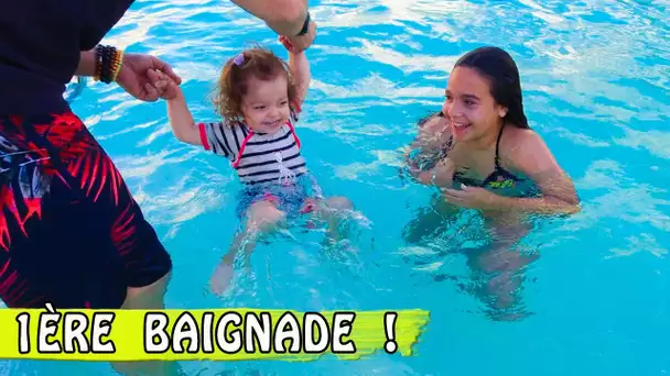 PREMIERE BAIGNADE DE L'ANNÉE POUR JESSY !