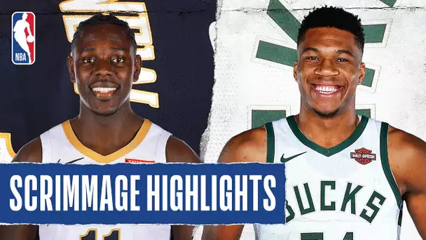 PELICANS at BUCKS | SCRIMMAGE HIGHLIGHTS | July 27, 2020