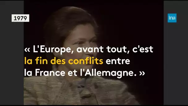 Simone Veil, première présidente du Parlement européen | Franceinfo INA
