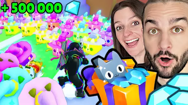 ON A RECU TROP DE CADEAUX SUR PET SIMULATOR 99 ! (PET SIM 99)