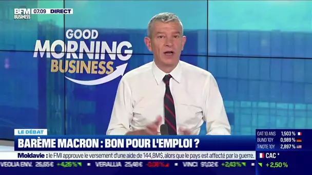 Le débat : Barème Macron, bon pour l'emploi ?