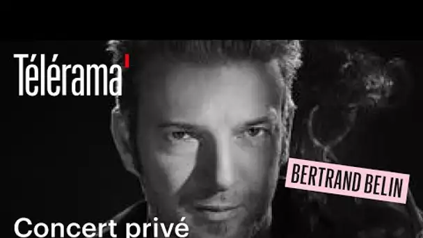 Bertrand Belin en concert privé au studio Harcourt