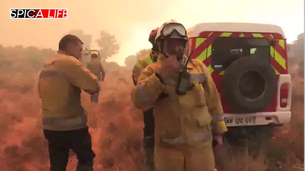 Intervention choc : les pompiers en mode acharné