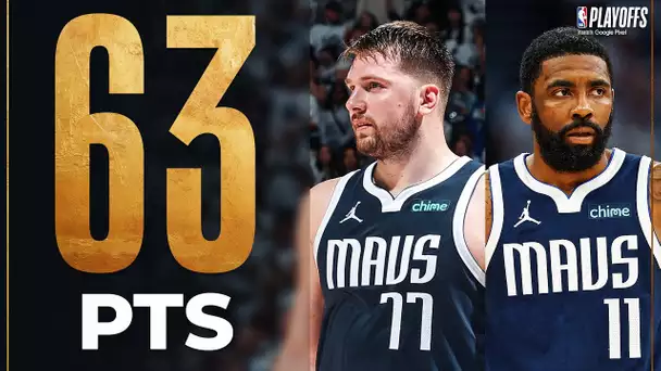 Luka Doncic (33 PTS) & Kyrie Irving (30 PTS) DELIVER In Game 1! 👏 | May 22, 2024