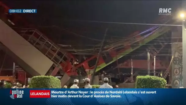 Terrible accident de métro à Mexico, au moins 13 morts et 70 blessés