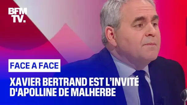 Face-à-Face : Xavier Bertrand