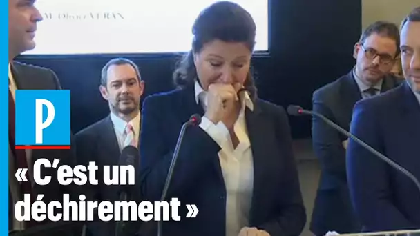 Agnès Buzyn en larmes quitte le ministère de la Santé