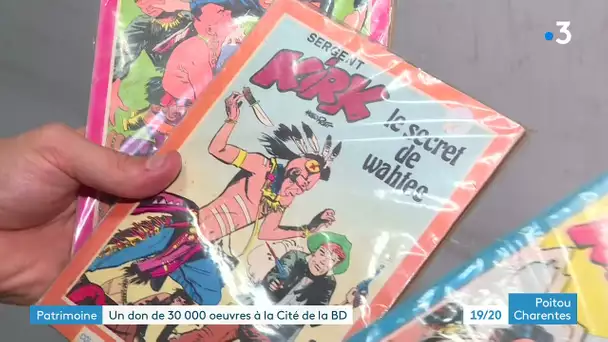 La Cité de la bande dessinée d'Angoulême hérite d'un fonds privé de 30.000 œuvres
