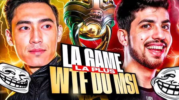 LA GAME LA PLUS WTF DU MSI !! DES MOVES DE DINGUES ! (GAM vs LLL)