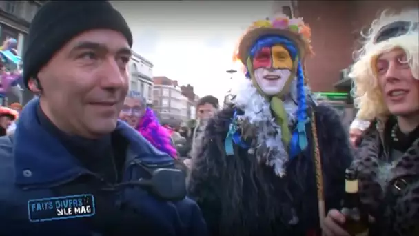 Les policiers du carnaval de Dunkerque