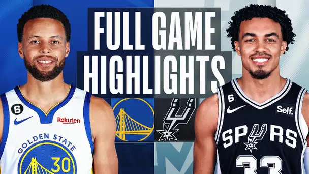 WARRIORS at SPURS | FULL GAME HIGHLIGHTS | January 13, 2023