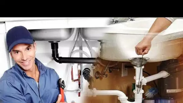 Ce plombier révèle une technique infaillible pour déboucher votre évier sans ventouse