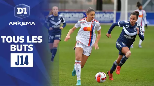 D1 Arkema, Journée 14 : tous les buts
