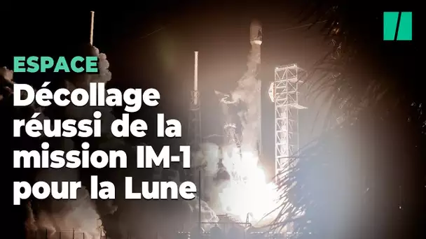 La mission IM-1 de la Nasa s'est envolé vers la Lune