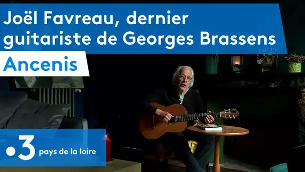 Ancenis : rencontre avec Joël Favreau, guitariste de Georges Brassens