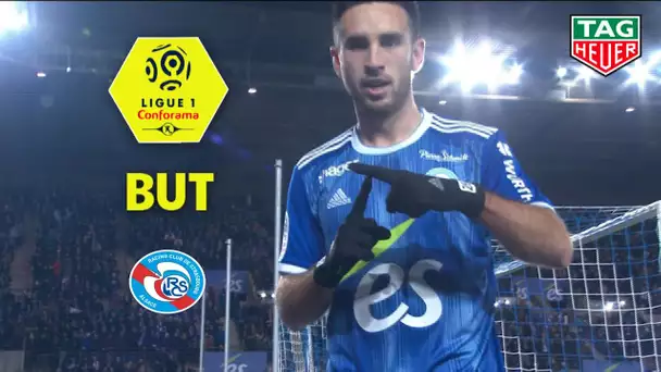 But Adrien THOMASSON (27') / RC Strasbourg Alsace - Toulouse FC (4-2)  (RCSA-TFC)/ 2019-20