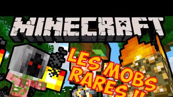 TOUS LES MOBS RARES ET SECRETS !! - MINECRAFT 1.9 CUSTOM COMMAND [HD]