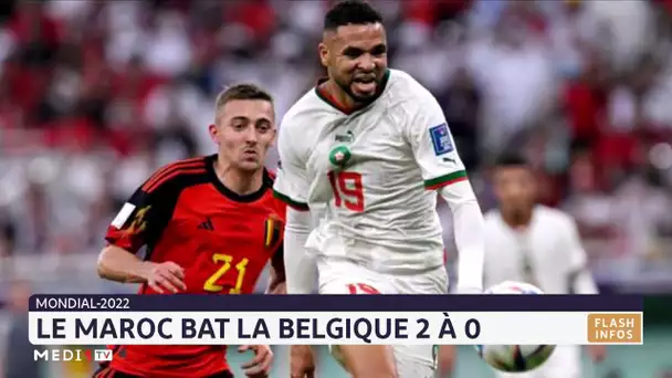 Qatar : le Maroc bat la Belgique 2 à 0