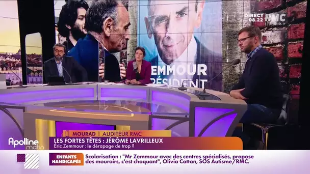 Lavrilleux : "M. Zemmour n'est pas anti-inclusion mais obsédé par l'exclusion"