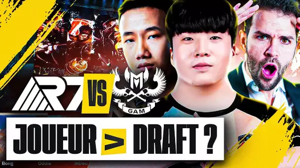 LE PLUS IMPORTANT EST LA DRAFT OU 2 MONSTRE CORÉENS ? (R7 vs GAM, MSI 2023)