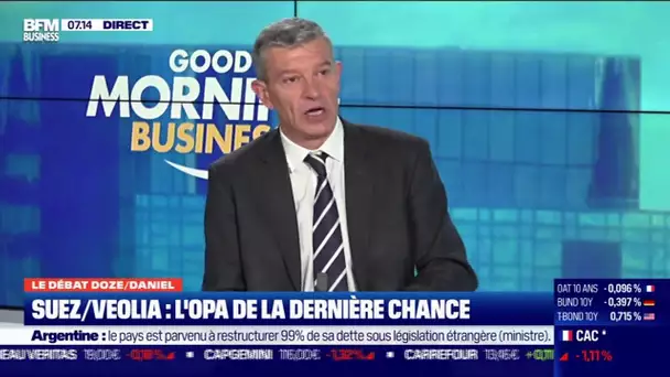 Le débat: Veolia/Suez, l'OPA de la dernière chance