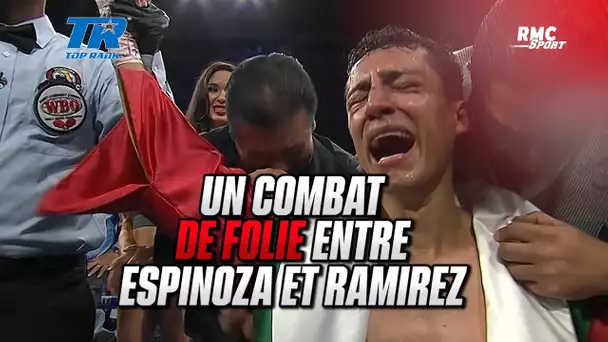 Résumé boxe : La guerre de folie entre Espinoza et Ramirez (avec un nouveau champion des plumes WBO)