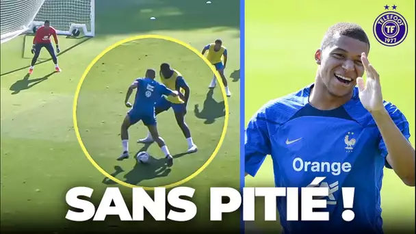 Mbappé HORS DE CONTRÔLE à l'entraînement avec les Bleus 😂- La Quotidienne #1328