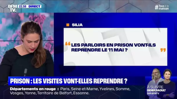 Les parloirs en prison vont-ils reprendre le 11 mai ?