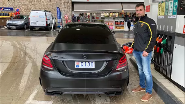 JE LUI PRÊTE MA C63 AMG DE 630 CHEVAUX !!! 😈